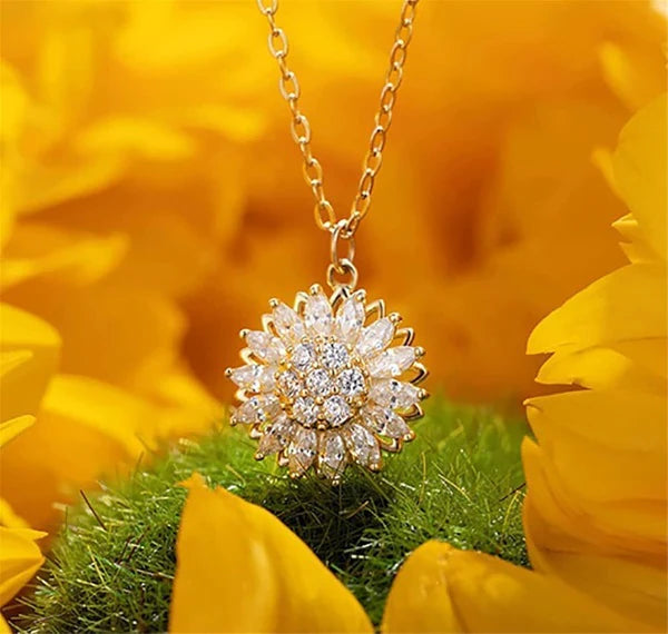 Collar Girasol Giratorio
