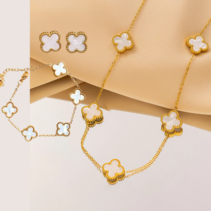 Set Van Cleef Collar + Pulsera + Aretes