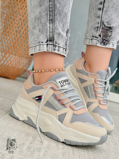 Gray helmet for bikers