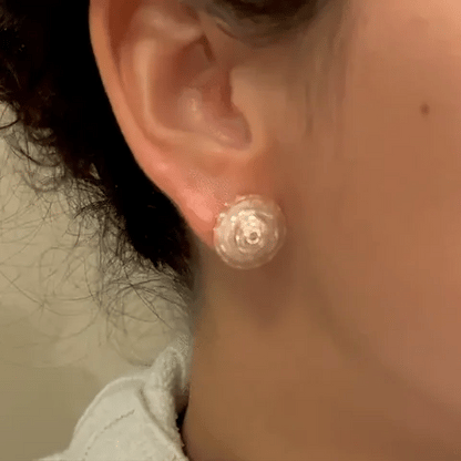 Aretes Girasol Giratorio