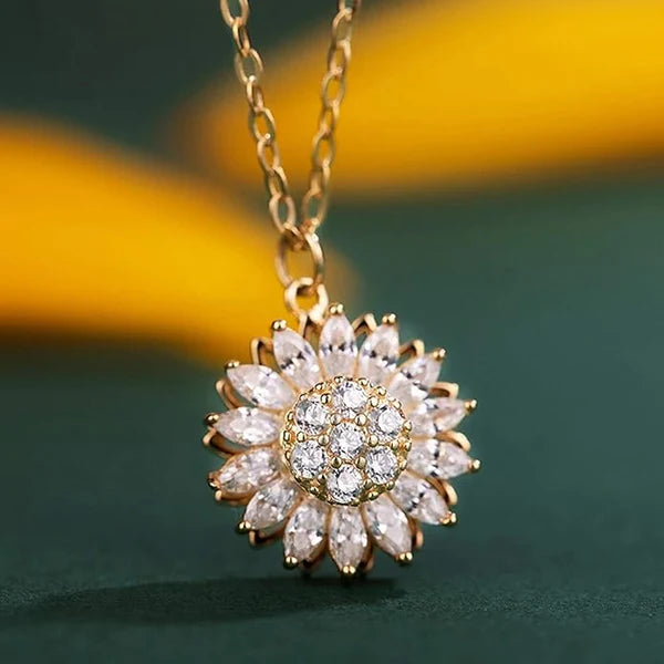 Collar Girasol Giratorio