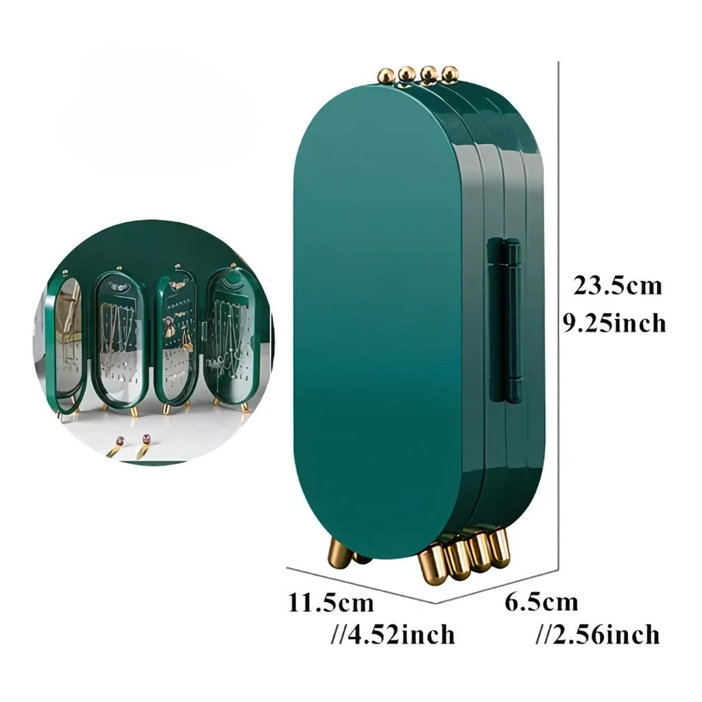 Organizador Joyas Verde