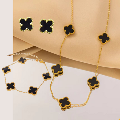 Set Van Cleef Collar + Pulsera + Aretes