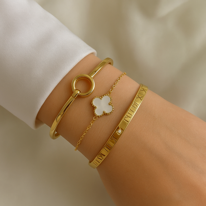 Set de Pulseras Combinada