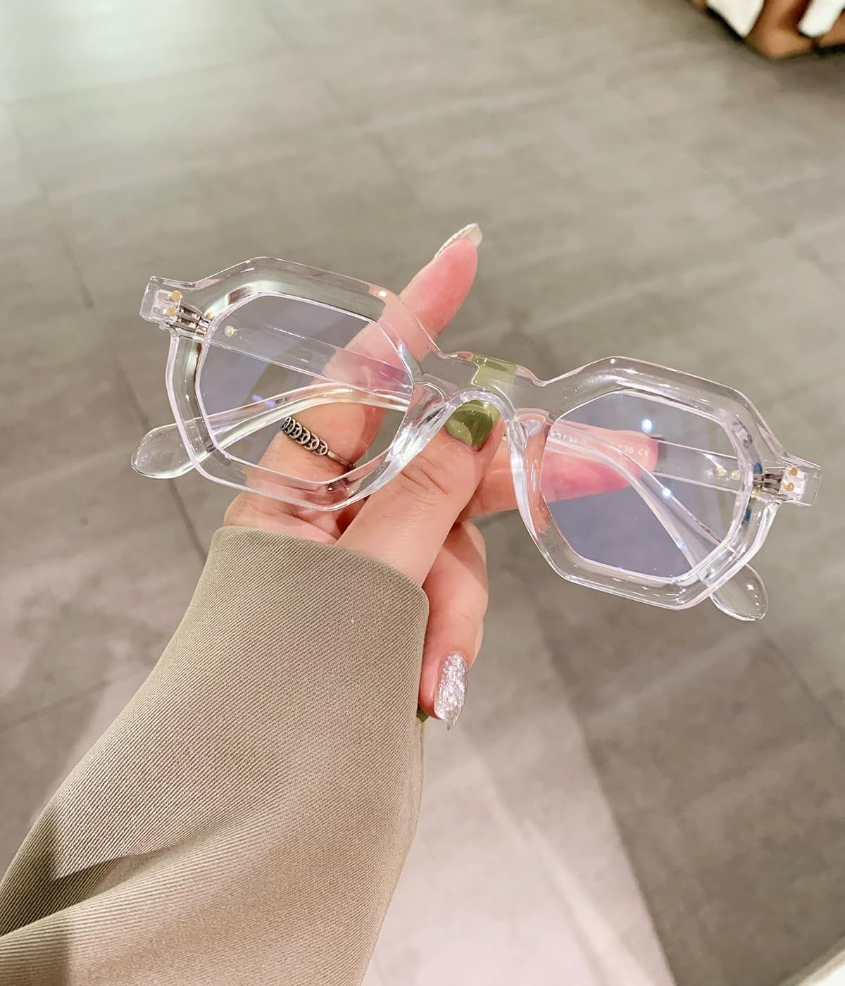 Montura De Gafas Octagonal