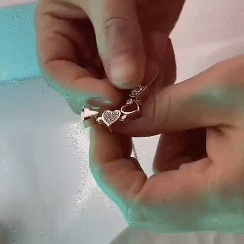 Collar Trébol Corazón